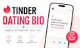 write a professional tinder dating bio