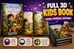 create full 3d children picture book illustrations with consistent characters
