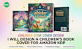 design childrens book cover for KDP