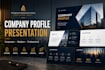 design a professional company profile presentation