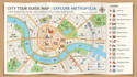 create professional tourist map, city guide map, city map illustration