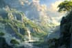 fantasy concept landscape illustrations