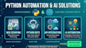 develop python automation scripts python bot web scraping apis and ai automation