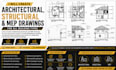 create architectural structural and mep cad drawings