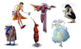 draw custom character illustrations