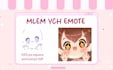 hand draw streamer emotes