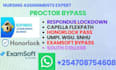 handle honorlock, examsoft, lockdown