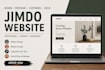 jimdo website jimdo design ecommerce website business website