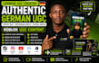 create authentic german ugc videos ugc german ugc creator ugc content roblox ugc