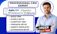 setup agency highlevel crm vendasta clientjoy agile crm flowlu automation