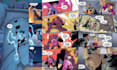 comic book illustration, comic page, graphic novel, webcomic as comic artist