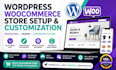 design wordpress woocommerce store setup and customization