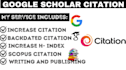 increase backdate google scholar citations write and publish research articles