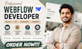 develop webflow website, fix webflow bugs, figma to webflow expert