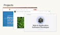 website development as full stack web developer, react, HTML