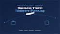 do itinerary business flight travel