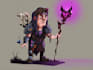 create detailed fantasy rpg character illustrations