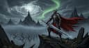 dark fantasy illustrations and concept art