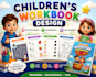 design a custom workbook for kids, learning, and self discovery