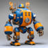 draw amazing character mecha robot illustration