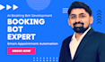 create ai chatbot, ai voice agent, and a booking bot