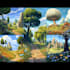 make a environment concept art and background