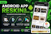 reskin android app, codecanyon app reskin with admob integration