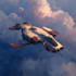 draw high quality spaceship concept