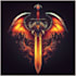 draw a fantasy logo
