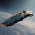 draw high quality spaceship concept