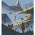 create stylized environment concept art, fantasy background