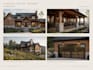 do interior design modern farmhouse exterior design, architecture 3d rendering