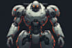 draw amazing character mecha robot illustration
