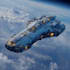 draw high quality spaceship concept