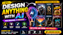create stunning ai art, cyberpunk designs, wall art, posters and digital
