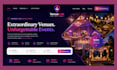 event planning booking website event management wedding website event website