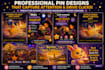 design pinterest pins for authors and businesses