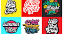 design custom typography t shirt and text or font logo