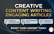 translate text and write high quality articles