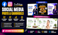design social media carousel facebook post design instgram post design
