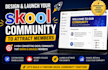 set up and optimize your skool community and online course
