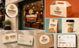 create a modern brand identity kit and brand guidelines