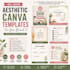 design aesthetic pinterest pins in canva