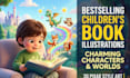 design charming kids book illustrations and lovable characters