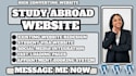 study abroad website, student visa website, education consultant website