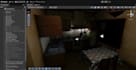 develop a retro psx style short horror game in unity