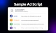 write ai video scripts for meta ads