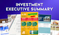 create a 1 one page executive summary investment document