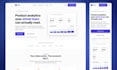 design a modern saas landing page or b2b website in figma