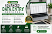 do data entry, excel and google sheets work